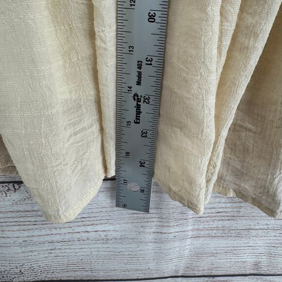 Umgee USA Floral Embroidered Mini Dress Womens XL Cream Green Blue Red Lined - Picture 12 of 14